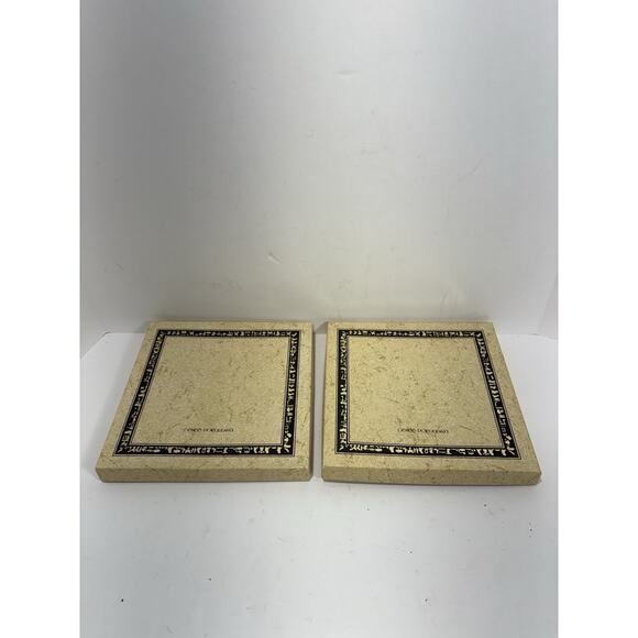 2 Osiris‎ Porcelain Legend of Tutankhamun Plate Banquet Garden + Adornments King - Picture 7 of 7